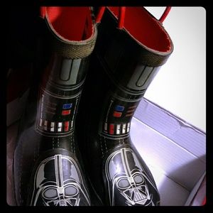 Toddler boys Star wars rain boots